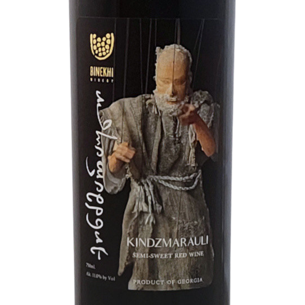 Binekhi Kindzmarauli Wine Bottle